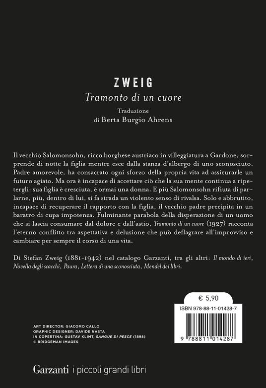 Tramonto di un cuore - Stefan Zweig - 2