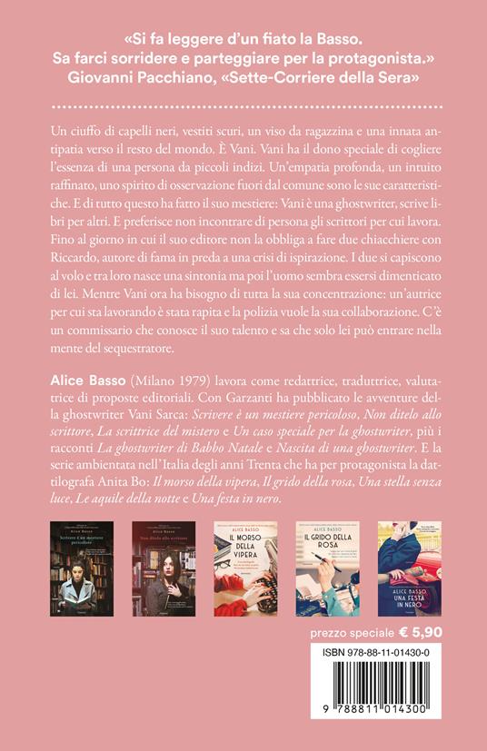 L'imprevedibile piano della scrittrice senza nome - Alice Basso - 2