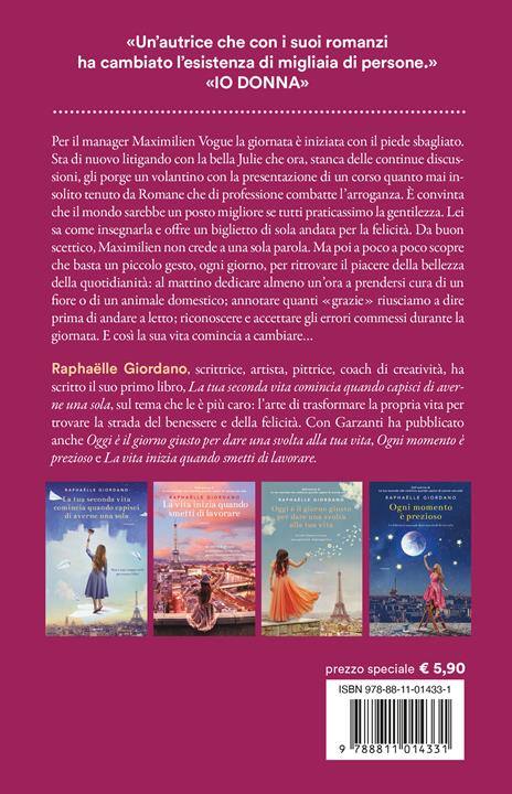 La felicità arriva quando scegli di cambiare vita - Raphaëlle Giordano - 2