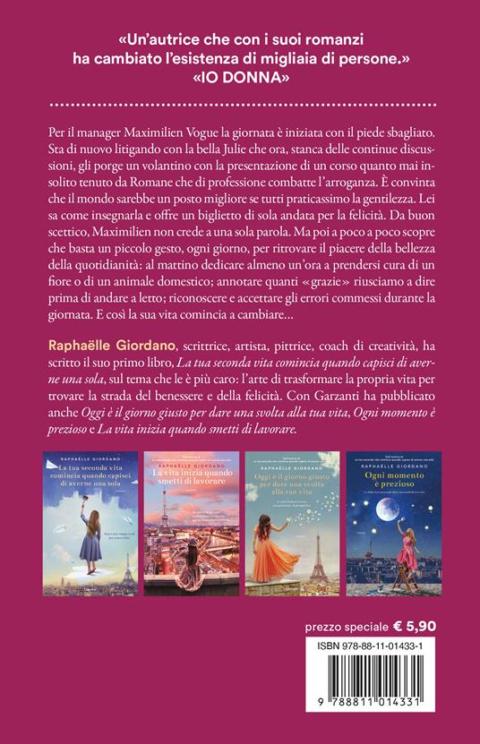 La felicità arriva quando scegli di cambiare vita - Raphaëlle Giordano - 2