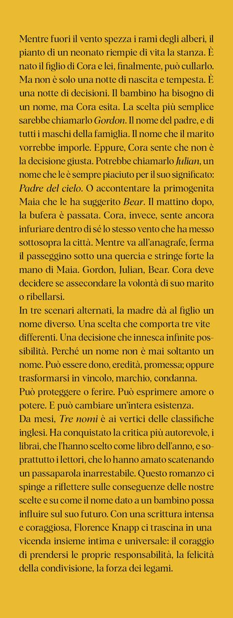 Tre nomi - Florence Knapp - 4