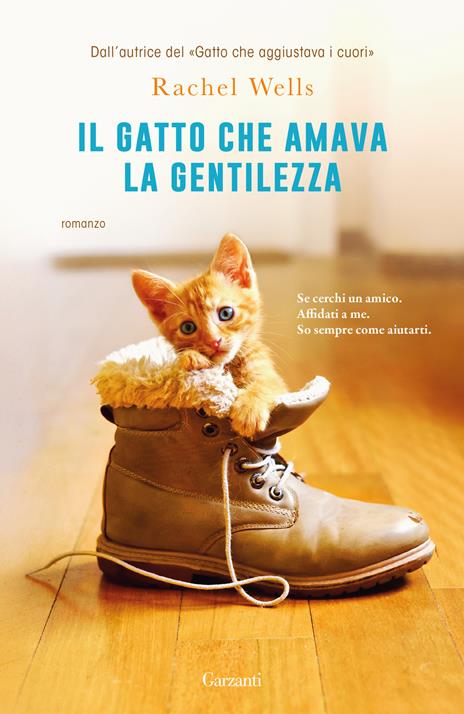 Il gatto che amava la gentilezza - Rachel Wells - copertina