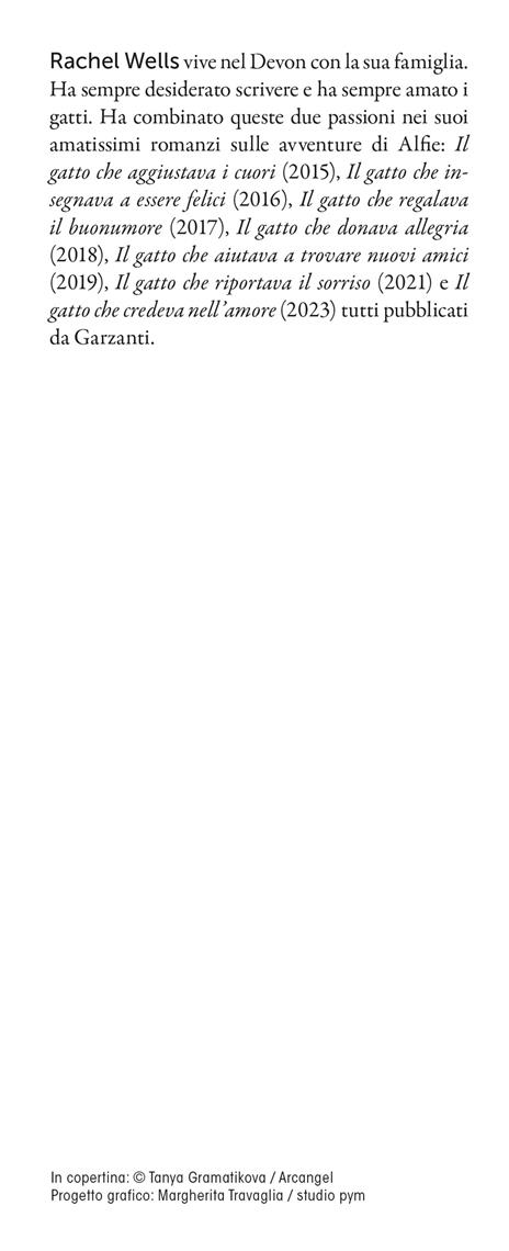 Il gatto che amava la gentilezza - Rachel Wells - 3