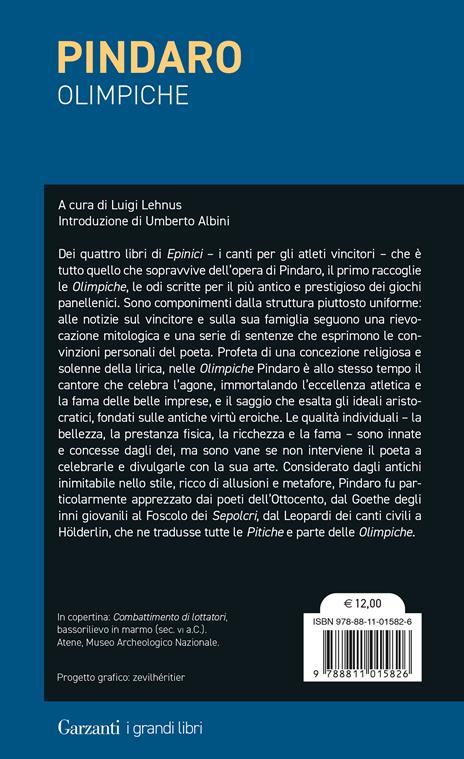 Olimpiche - Pindaro - 2