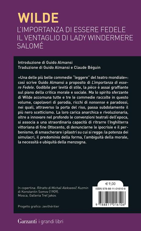 Il ventaglio di Lady Windermere - Oscar Wilde - 2