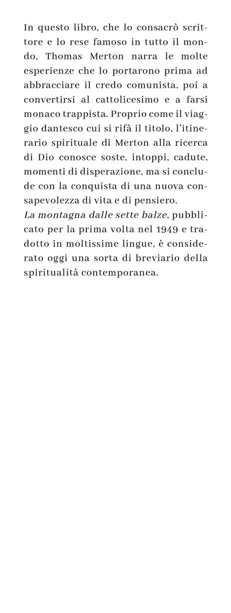 La montagna dalle sette balze - Thomas Merton - 2
