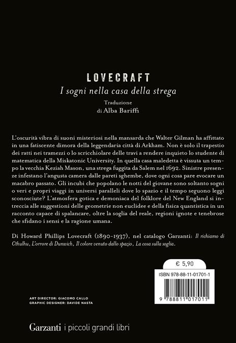 I sogni nella casa della strega - Howard P. Lovecraft - 2