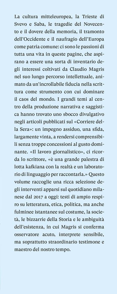 Dura un attimo il giorno - Claudio Magris - 4