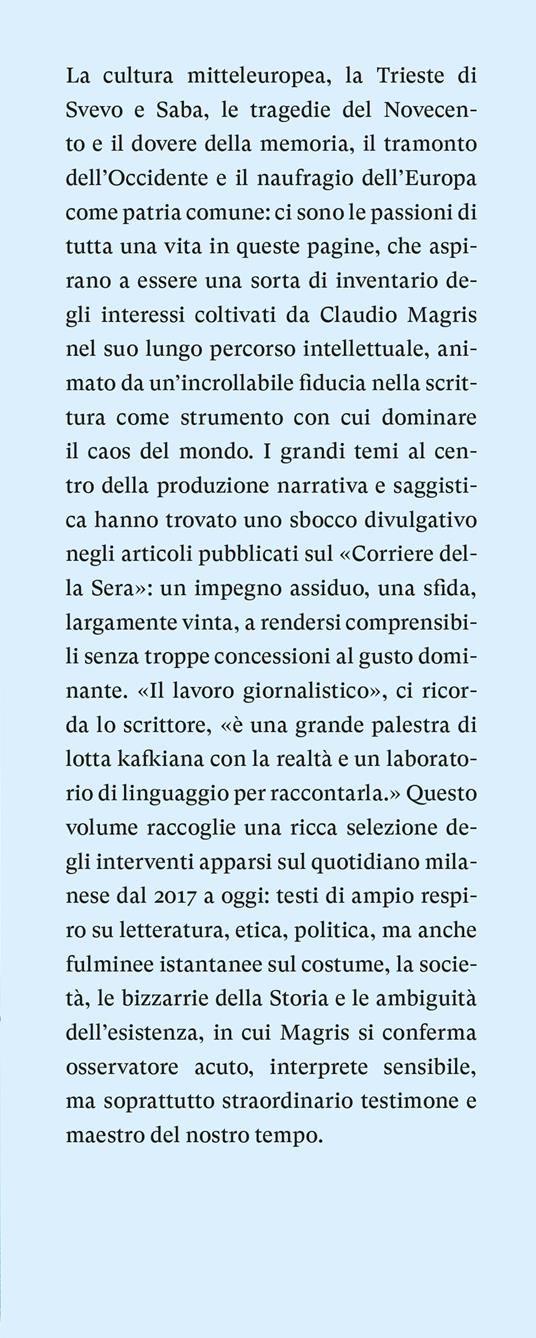 Dura un attimo il giorno - Claudio Magris - 4