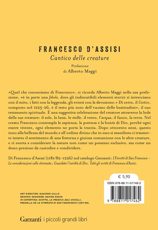 Cantico delle creature - Francesco d'Assisi (san) - 2