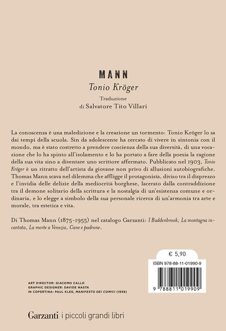 Tonio Kroger - Thomas Mann - 3