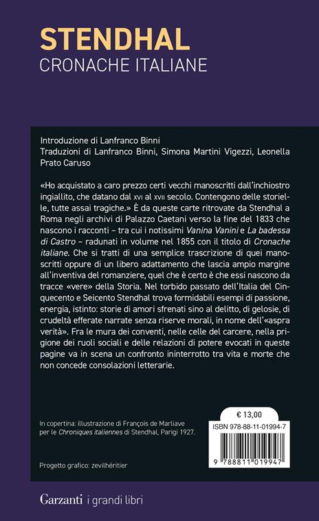 Cronache italiane - Stendhal - 3