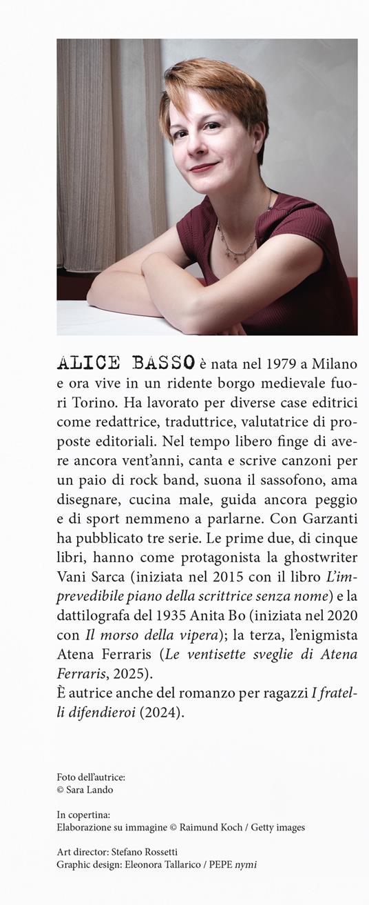 Le ventisette sveglie di Atena Ferraris - Alice Basso - 3
