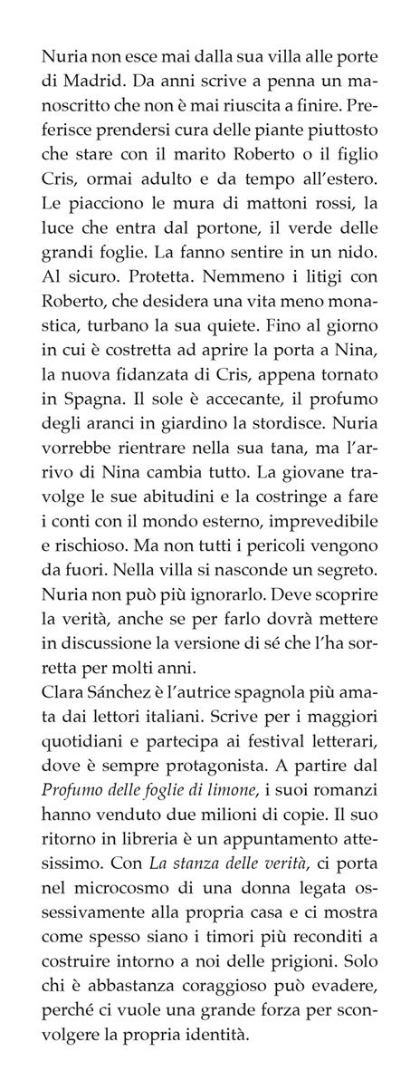 La stanza delle verità - Clara Sánchez - 4