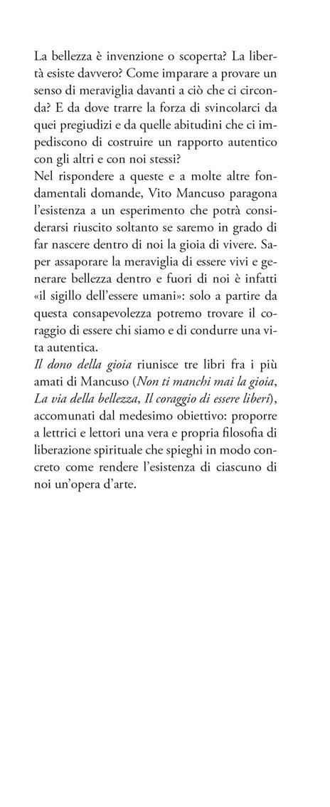 Il dono della gioia - Vito Mancuso - 4