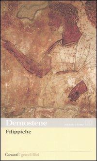 Filippiche. Testo greco a fronte - Demostene - copertina