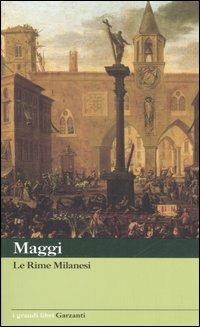 Le rime milanesi - Carlo Maria Maggi - copertina