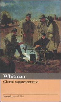 Giorni rappresentativi - Walt Whitman - copertina