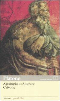 Apologia di Socrate-Critone. Testo greco a fronte - Platone - copertina