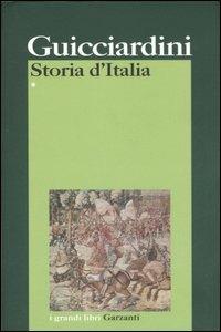 Storia d'Italia - Francesco Guicciardini - copertina