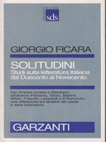 Solitudini. Studi sulla letteratura italiana dal Duecento al Novecento