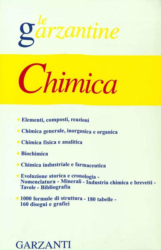 Enciclopedia della chimica - copertina