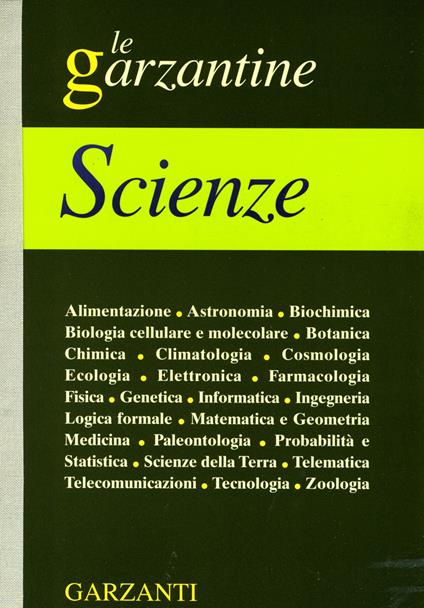 Enciclopedia delle scienze - copertina