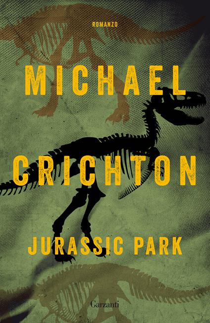 Jurassic park - Michael Crichton - copertina