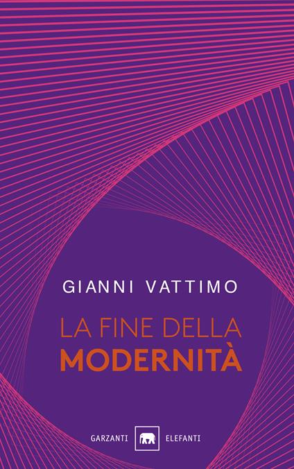 La fine della modernità - Gianni Vattimo - copertina