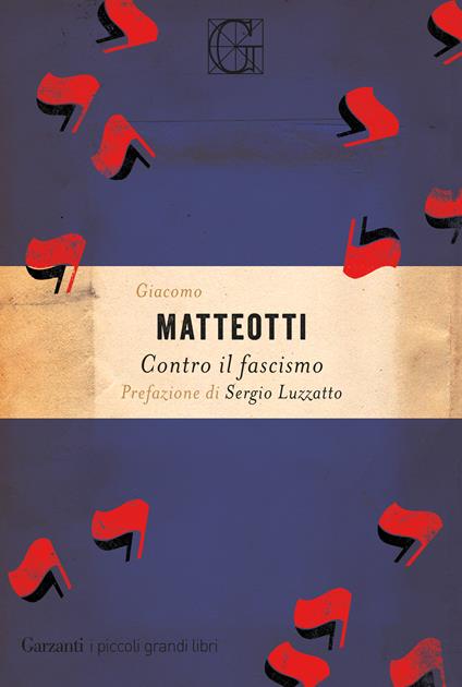 Contro il fascismo - Giacomo Matteotti - copertina