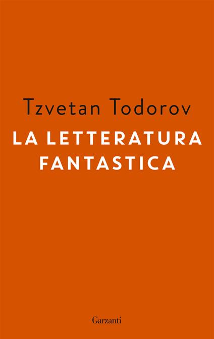 La letteratura fantastica - Tzvetan Todorov - copertina