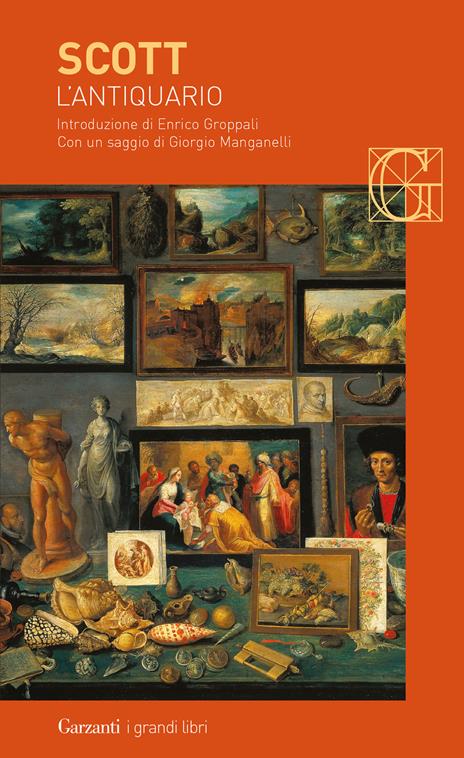 L'antiquario - Walter Scott - copertina
