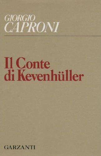 Il conte di Kevenhüller - Giorgio Caproni - copertina