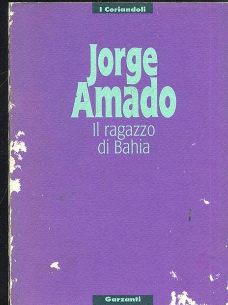 Il ragazzo di Bahia - Jorge Amado - copertina