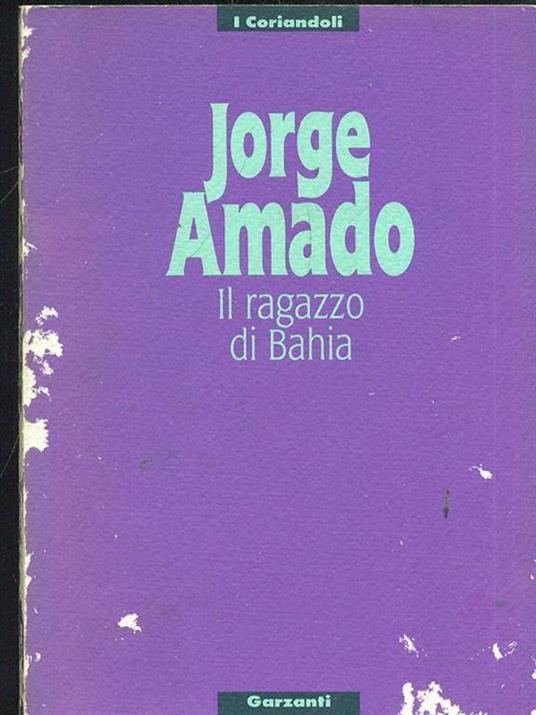 Il ragazzo di Bahia - Jorge Amado - copertina