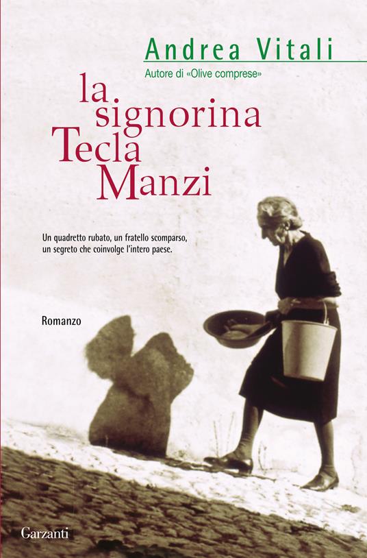 La signorina Tecla Manzi - Andrea Vitali - copertina