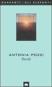 Parole - Antonia Pozzi - copertina