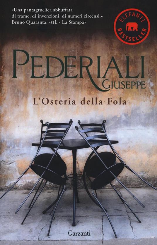 L'osteria della Fola - Giuseppe Pederiali - copertina