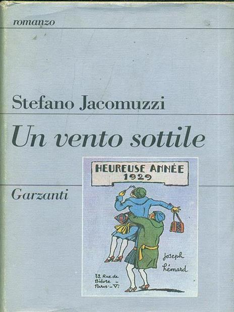Un vento sottile - Stefano Jacomuzzi - copertina