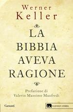 La Bibbia aveva ragione