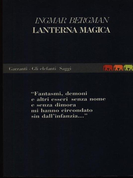 Lanterna magica - Ingmar Bergman - copertina