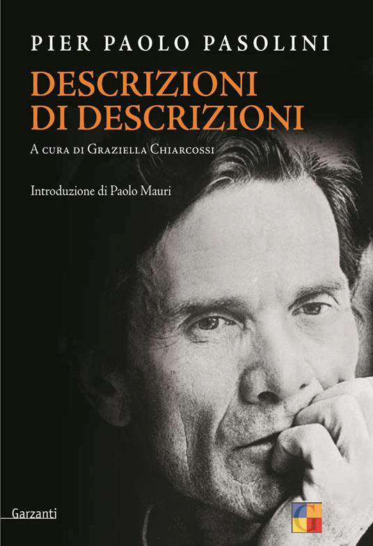 Descrizioni di descrizioni - Pier Paolo Pasolini - copertina