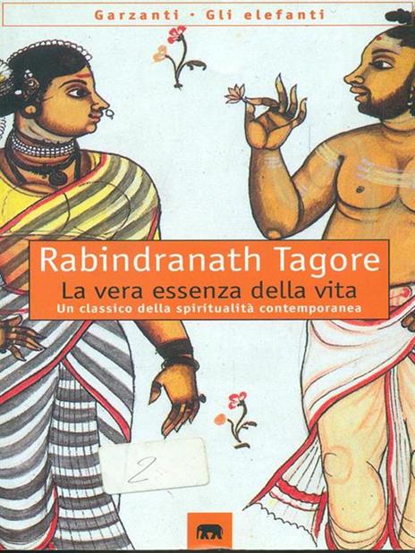 La vera essenza della vita (Sadhana) - Rabindranath Tagore - copertina