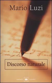 Discorso naturale - Mario Luzi - copertina