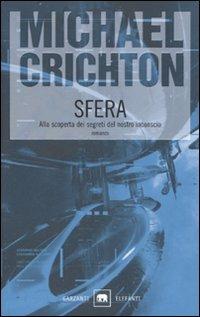 Sfera - Michael Crichton - copertina