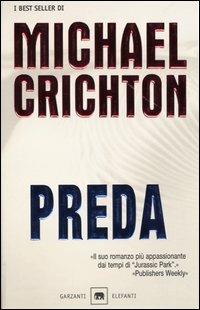 Preda - Michael Crichton - copertina