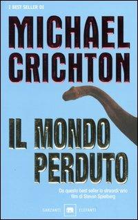 Il mondo perduto - Michael Crichton - copertina