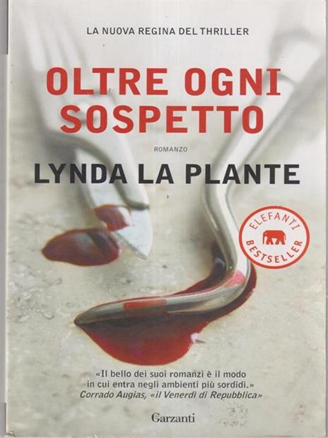 Oltre ogni sospetto - Lynda La Plante - copertina