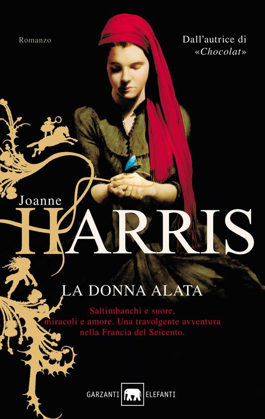 La donna alata - Joanne Harris - copertina