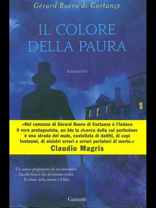 Il colore della paura - Gérard Roero di Cortanze - copertina